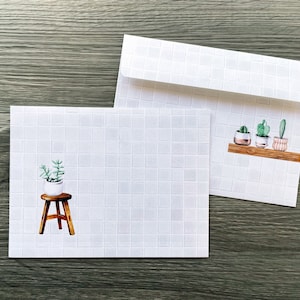Paquet d'enveloppes - en pot