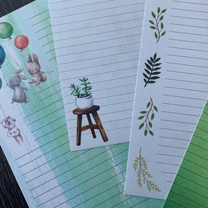 Grab Bag - Letter writing sheets