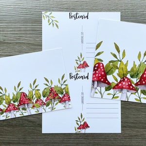 Postkartenset - Toadstool