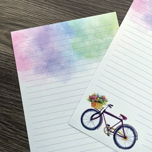 Letter writing sheets - Joyride