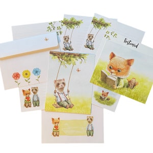 Double-sided letter writing sheets Sunny Days image 8