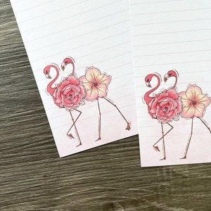 Stationery Set Flamingo Fleur image 6