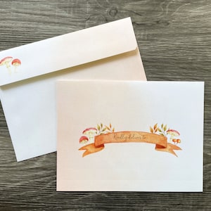 Paquet d'enveloppes - Automne dans la forêt