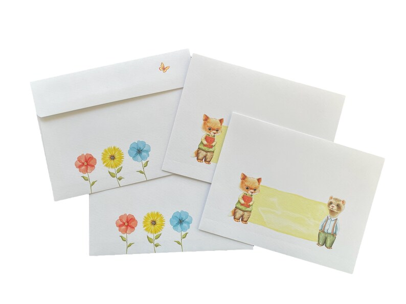 Double-sided Stationery Set Sunny Days image 6