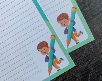 Letter writing sheets - Peter Pencil