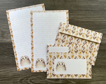 Stationery Set - Chouette