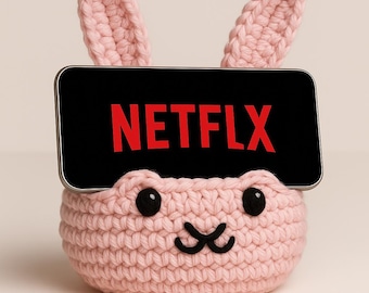 Bunny Crochet Phone Holder PDF
