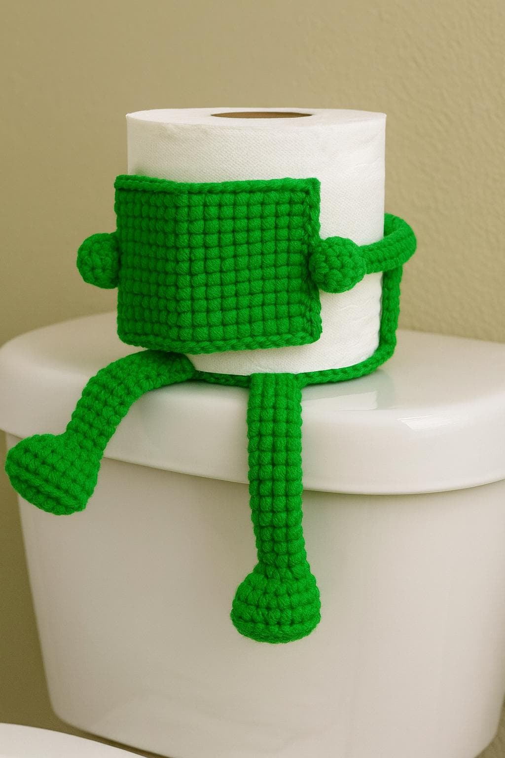 Crochet Toilet Paper Holder Pattern: Funny Amigurumi Decor (PDF ...