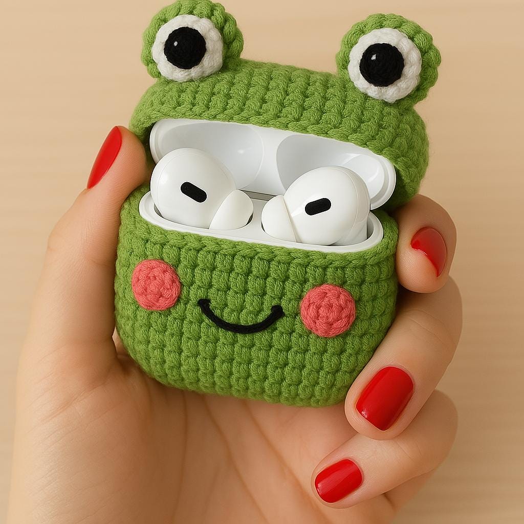 Frog AirPod case - Etsy 日本