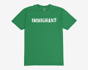 Pro-Immigrant T-Shirt: Distressed Graphic Protest Tee