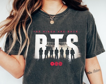 BTS Arirang World Tour Shirt, Bangtan 2026 Concert Tee, Merch Gift for Kpop Fan