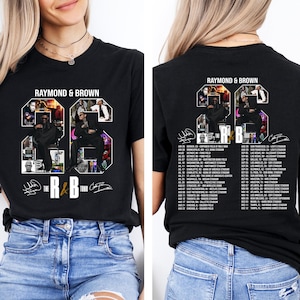 R&B Raymond Brown Music Tour Shirt for Fans – Retro Inspired Concert Graphic Tee, Concert Matching Tee