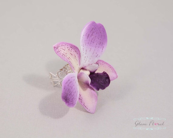 Flower Filigree Ring Wedding Bridal Flower Ring Flower Etsy