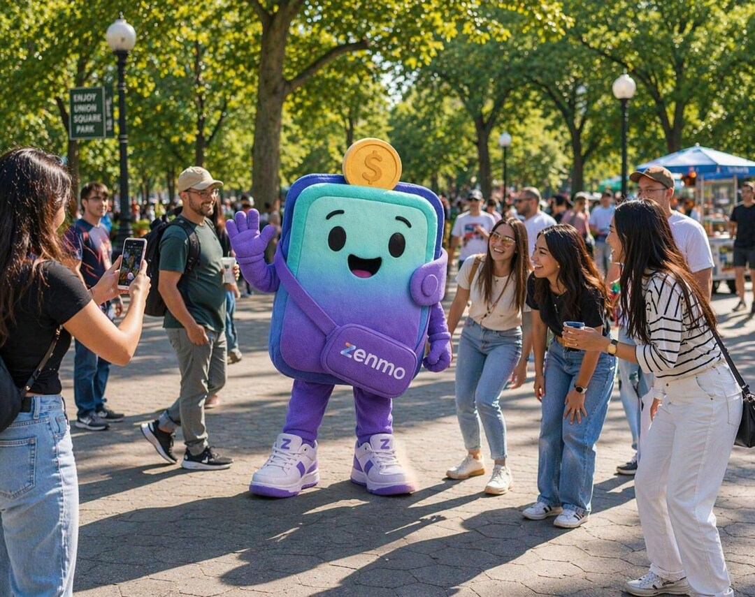 Zenmo Mascot Costume – Your Money Sidekick | Finance App Character ...