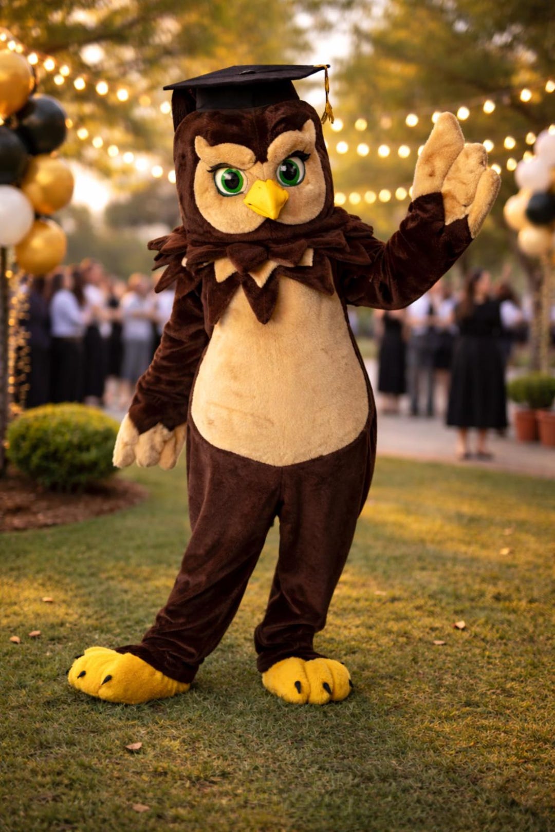 Owl Mascot Costume / Realistic Fursuit / Handmade Owl Costume / Brand ...