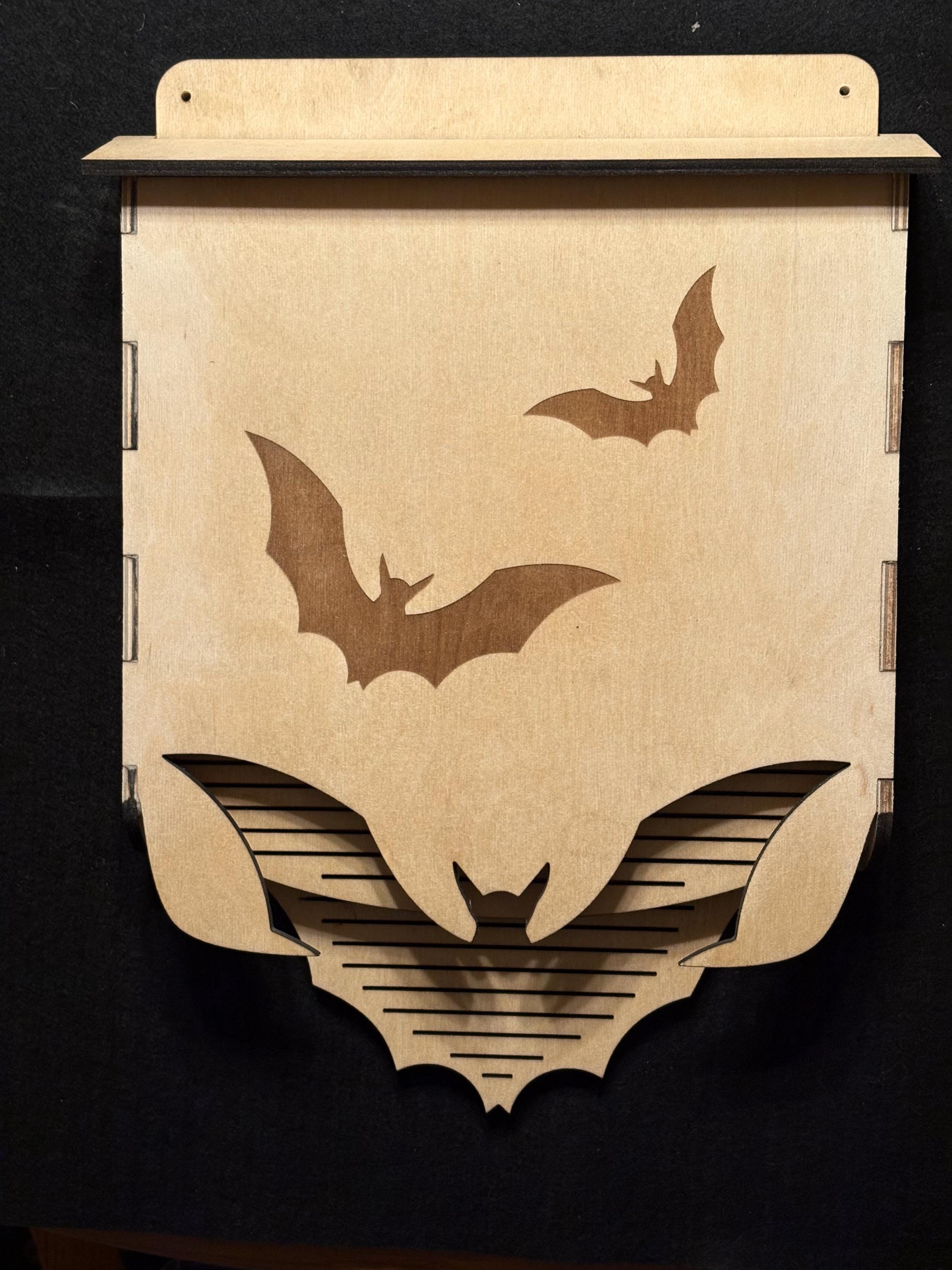 Bathouse, Bat House, SVG Digital File Mosquito Destruction 6mm Plywood ...