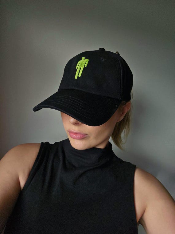 Billie Eilish (blohsh) Embroidered Cotton Cap - Etsy