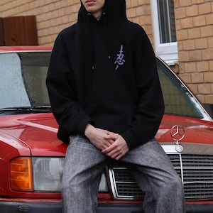 AE86 JDM Hoodie Japanischer Streetwear Auto Hoodie Midnight Respawn