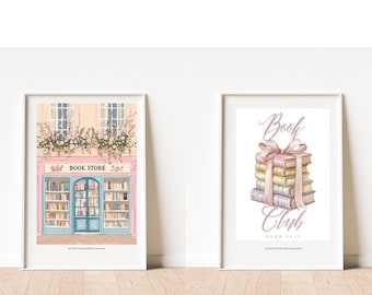 Book Club - A4 Prints
