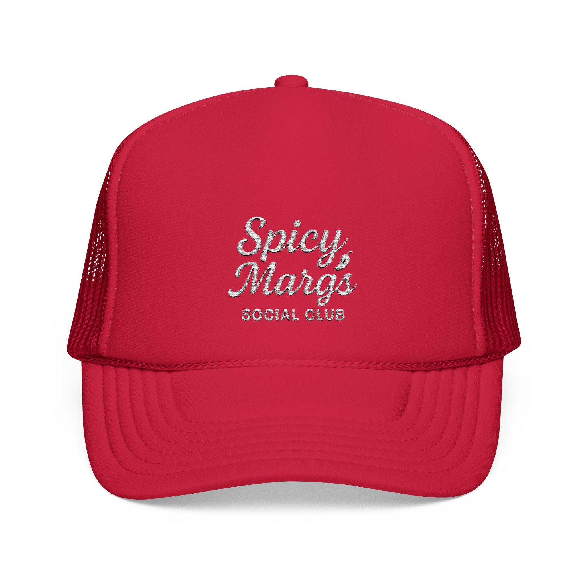 Spicy Margs Trucker Hat - Social Club Embroidered Cap - Etsy display picture 1