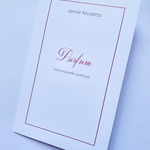 Perfume Booklet (poetic micro-story)