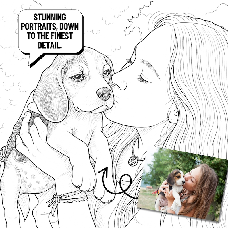 personalized coloring activity
party coloring sheet
custom coloring for kids
adult coloring pages
gift for her coloring
custom sketch portrait
black and white coloring
line art coloring page
personalized color drawing
coloring pages for children