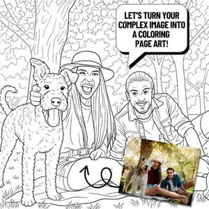 custom name coloring
family portrait coloring
wedding coloring page
anniversary gift idea
mothers day coloring
customized coloring sheet
portrait from photo
pet coloring page
line drawing portrait
printable coloring art