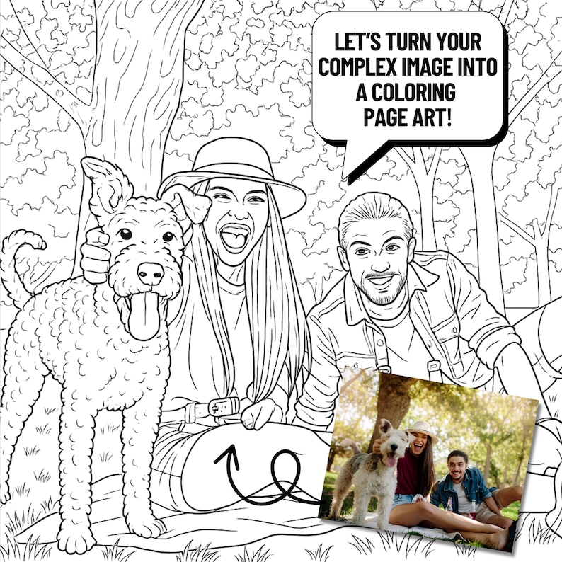 custom name coloring
family portrait coloring
wedding coloring page
anniversary gift idea
mothers day coloring
customized coloring sheet
portrait from photo
pet coloring page
line drawing portrait
printable coloring art