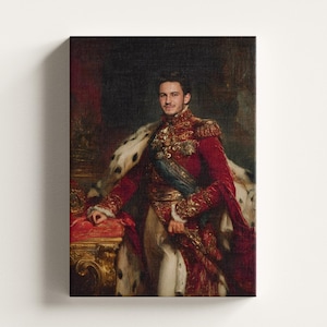 Ritratto reale rinascimentale personalizzato: arte storica personalizzata, download digitale