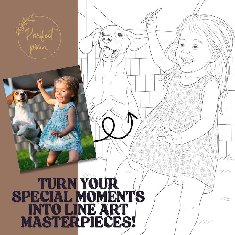 line art from photo
custom portrait coloring
birthday coloring page
customized gift idea
mothers day coloring book
anniversary coloring gift
printable art coloring
coloring sheet for adults
pet coloring book
portrait from photo sketch
