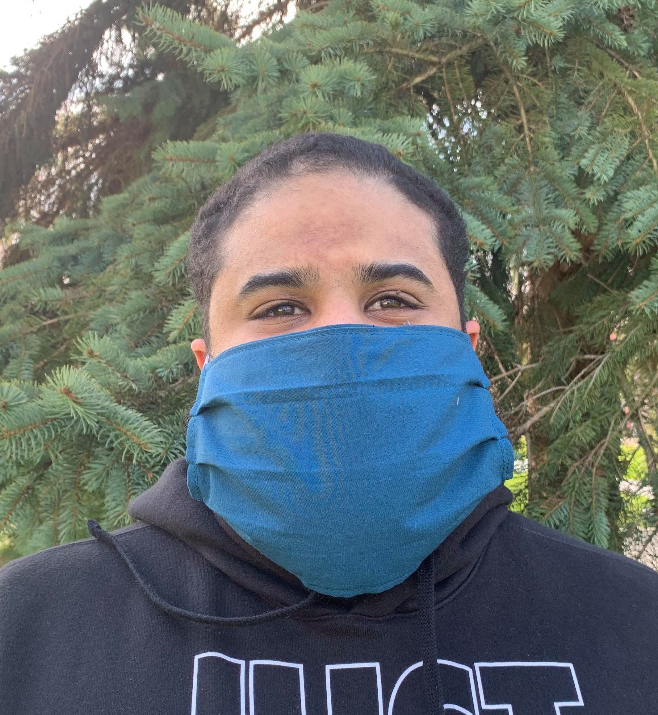 Mens Black XL Face Mask Handmade Cloth Mask XXL Big and Etsy