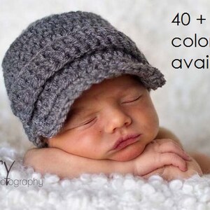 newborn newsboy hat