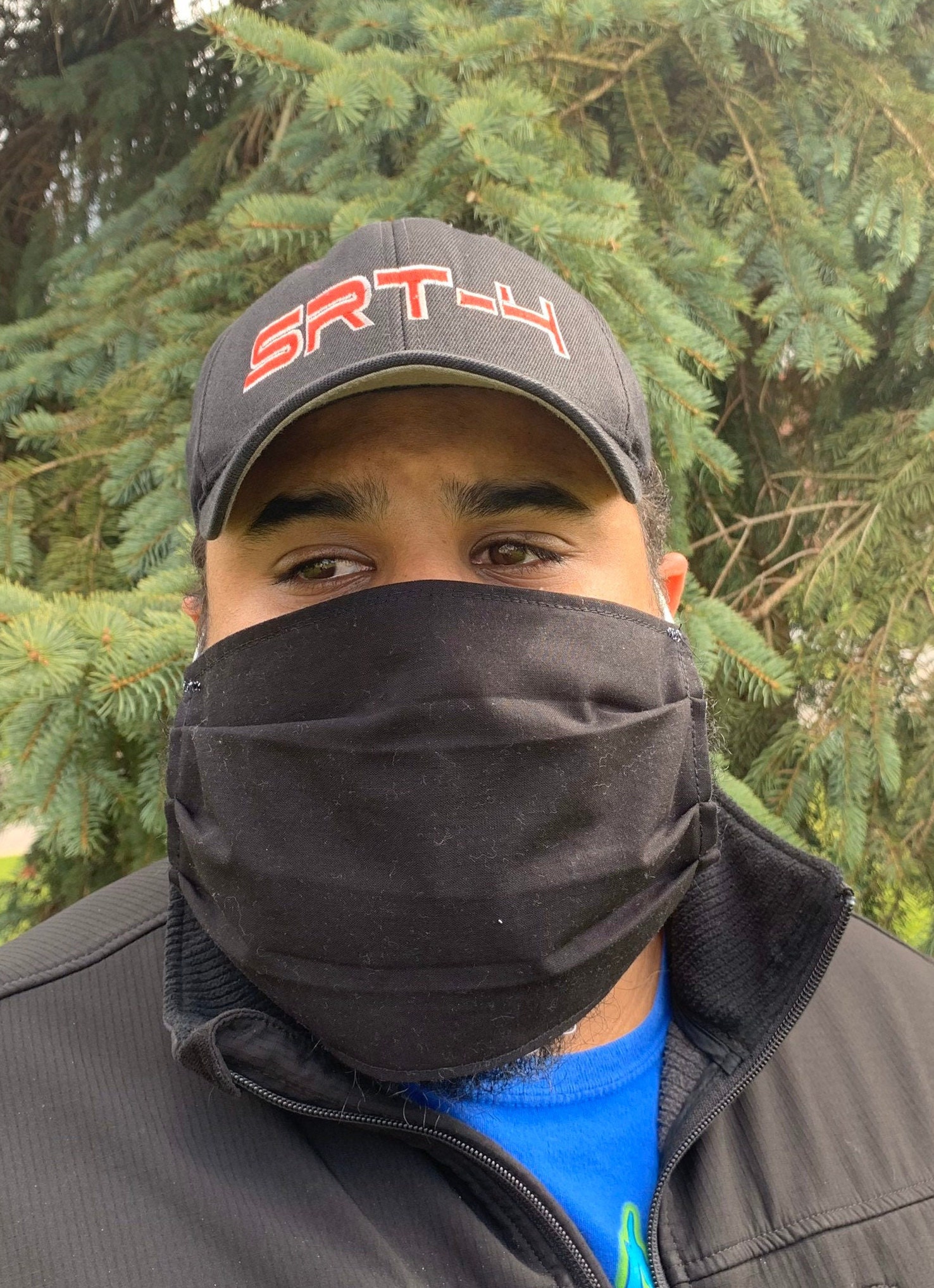 Mens Black XL Face Mask Handmade Cloth Mask XXL Big and Etsy