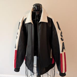 Michael Hoban Leather Usa Jackets - Etsy