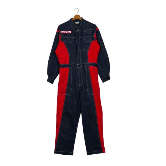 Vintage Daihatsu Overall Vintage Daihatsu Racing Big Logo Overall Vintage Daihatsu Big Logo Coverall W32