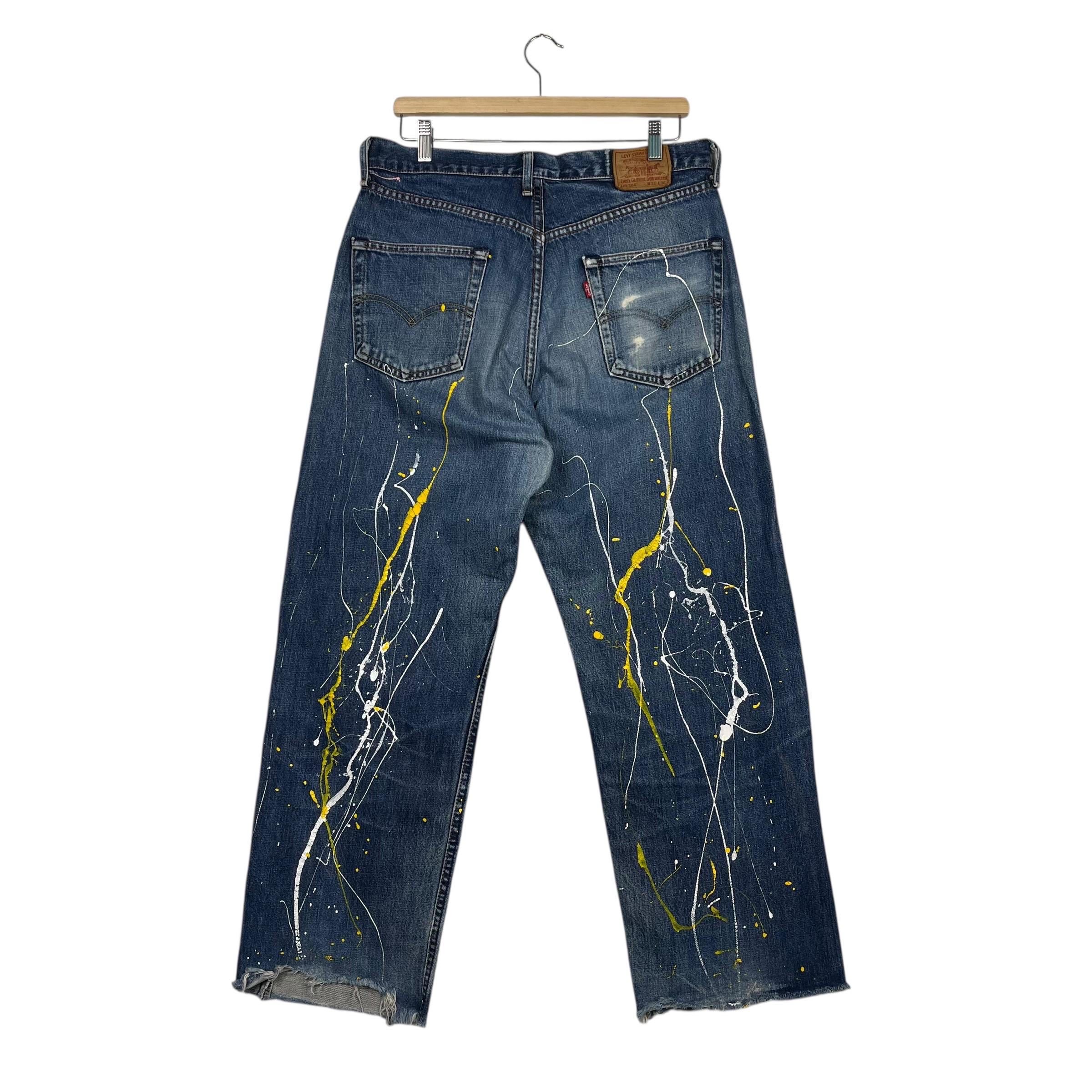 Vintage 90s Levis Lot 504 Jeans Vintage 90s Levis Lot 504 Art