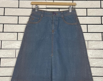 Vintage Marc Jacobs Utility Denim Workwear Skirt W26