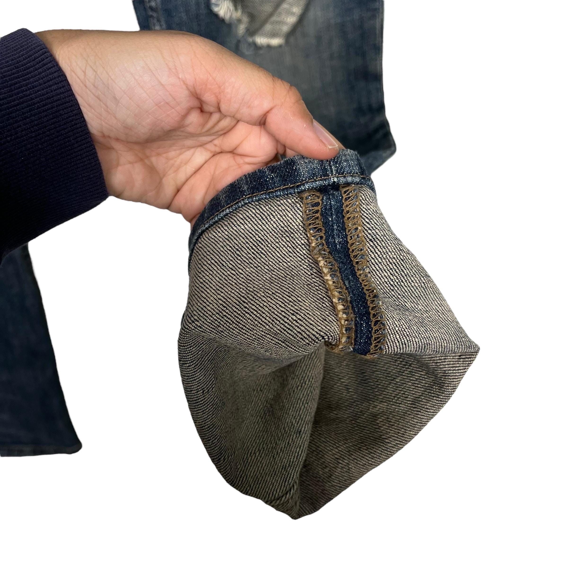 Vintage Shellac Distressed Denim Vintage Shellac Distressed Denim