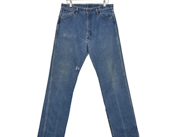 Vintage Wrangler Denim Vintage Wrangler Jean Vintage Wrangler Distressed Denim Jeans W34