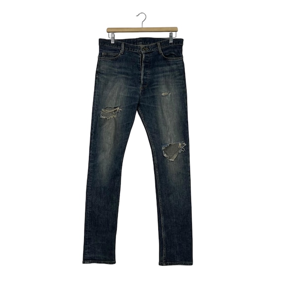 Vintage Shellac Distressed Denim Vintage Shellac Distressed Denim