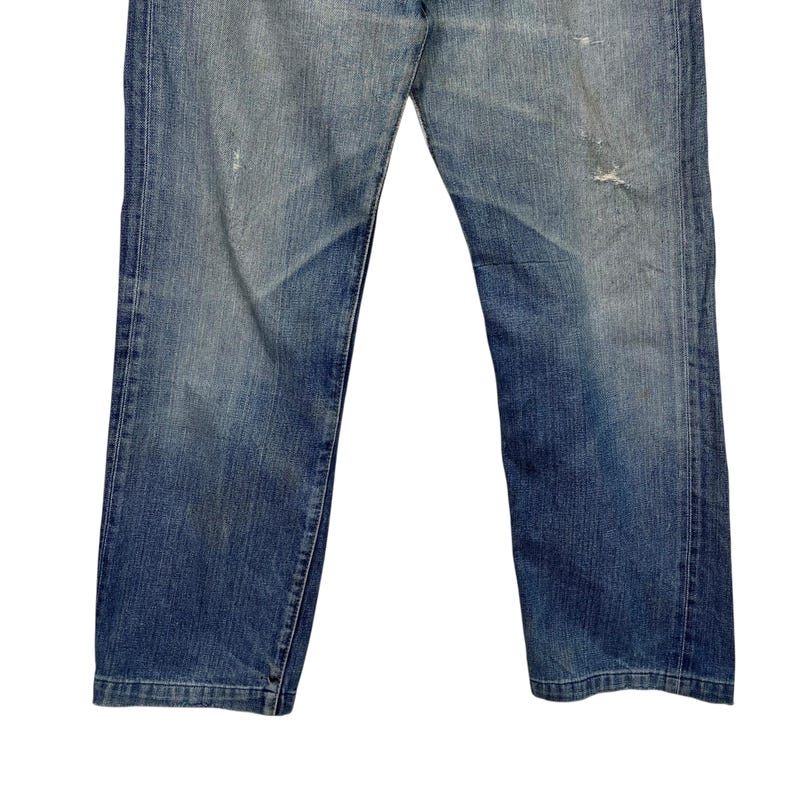 Vaqueros utilitarios Wrangler vintage desgastados para trabajadores, talla 30 imagen 3