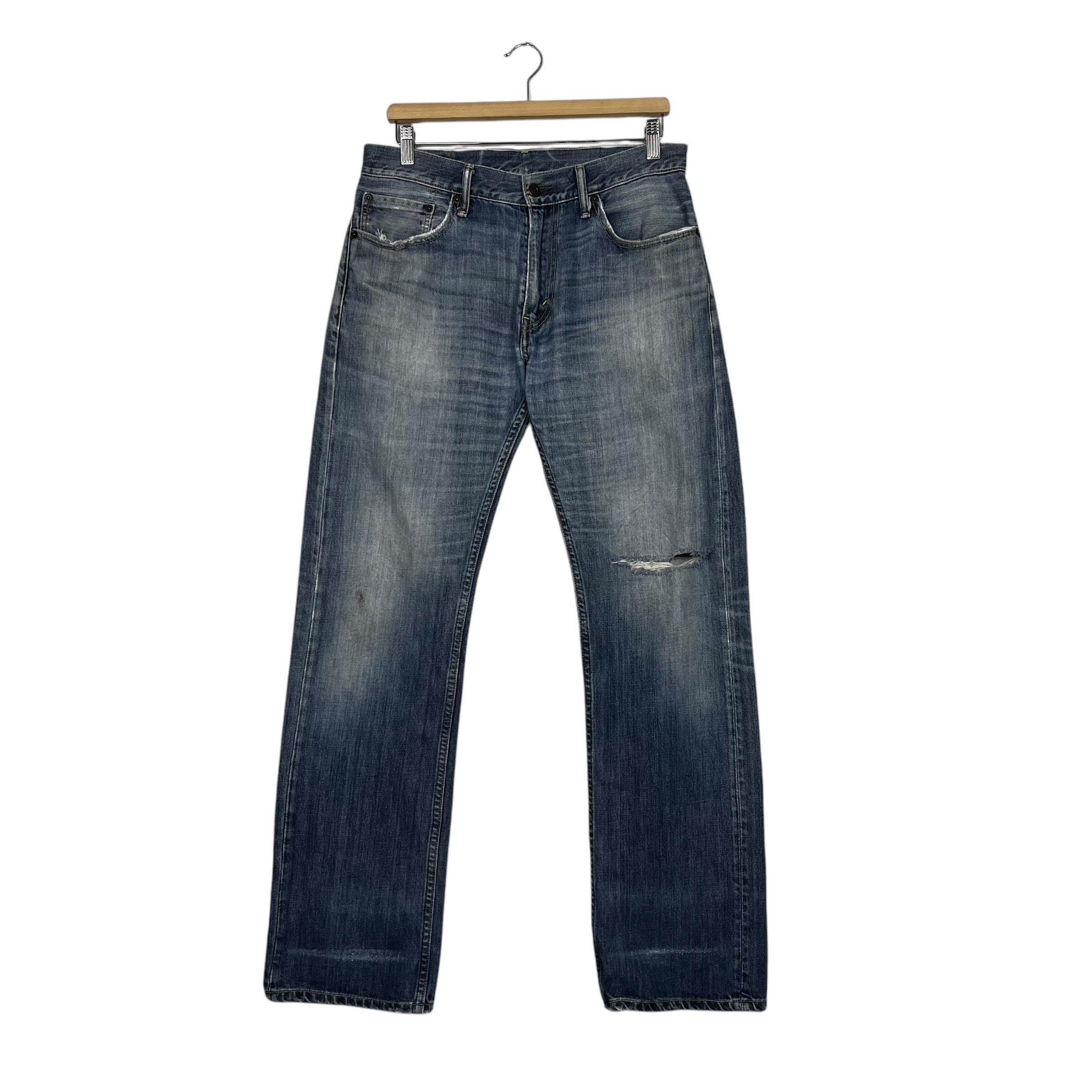 Vintage Levis 505 Denim Vintage Levis 505 Distressed Denim Vintage