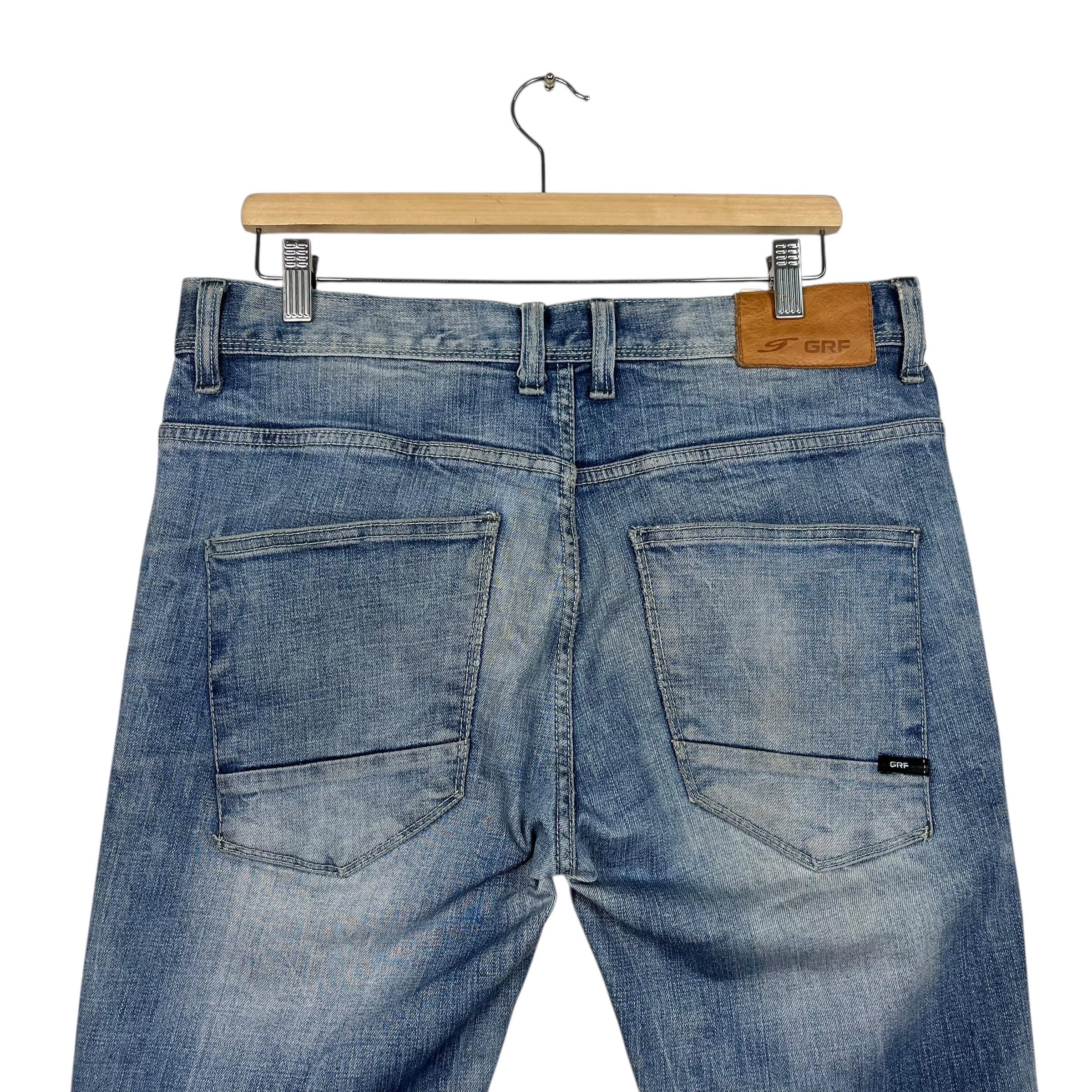 Vintage GRF Distressed Denim Jeans, W34 - Etsy
