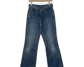 Vintage 90s Levis Lot 857 Japan Workers Utility Denim Jeans W28