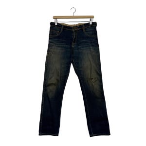 Vintage Daily Topics Distressed Buckle Denim Vintage Daily Topics Distressed Buckle Denim Jeans W31