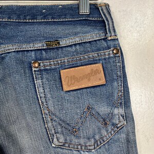 Vaqueros utilitarios Wrangler vintage desgastados para trabajadores, talla 30 imagen 16