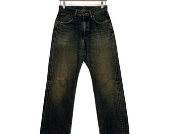 Vintage Edwin Distressed Denim Vintage Edwin Distressed Jean Vintage Edwin Redline Denim Vintage Edwin Selvedge Denim Jeans W28