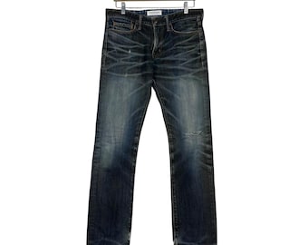 Vintage Vanquish Rare Faded Workwear Japanese Denim Jeans W33