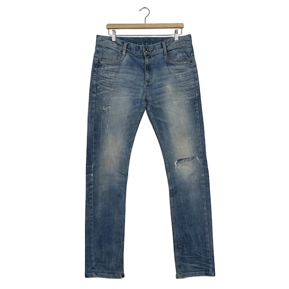Vintage GRF Distressed Denim Jeans, W34 - Etsy