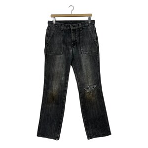 Vintage Right-on Distressed Denim Vintage Right-on Distressed Denim Jeans W32